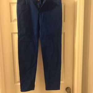 Royal Blue straight leg jeans